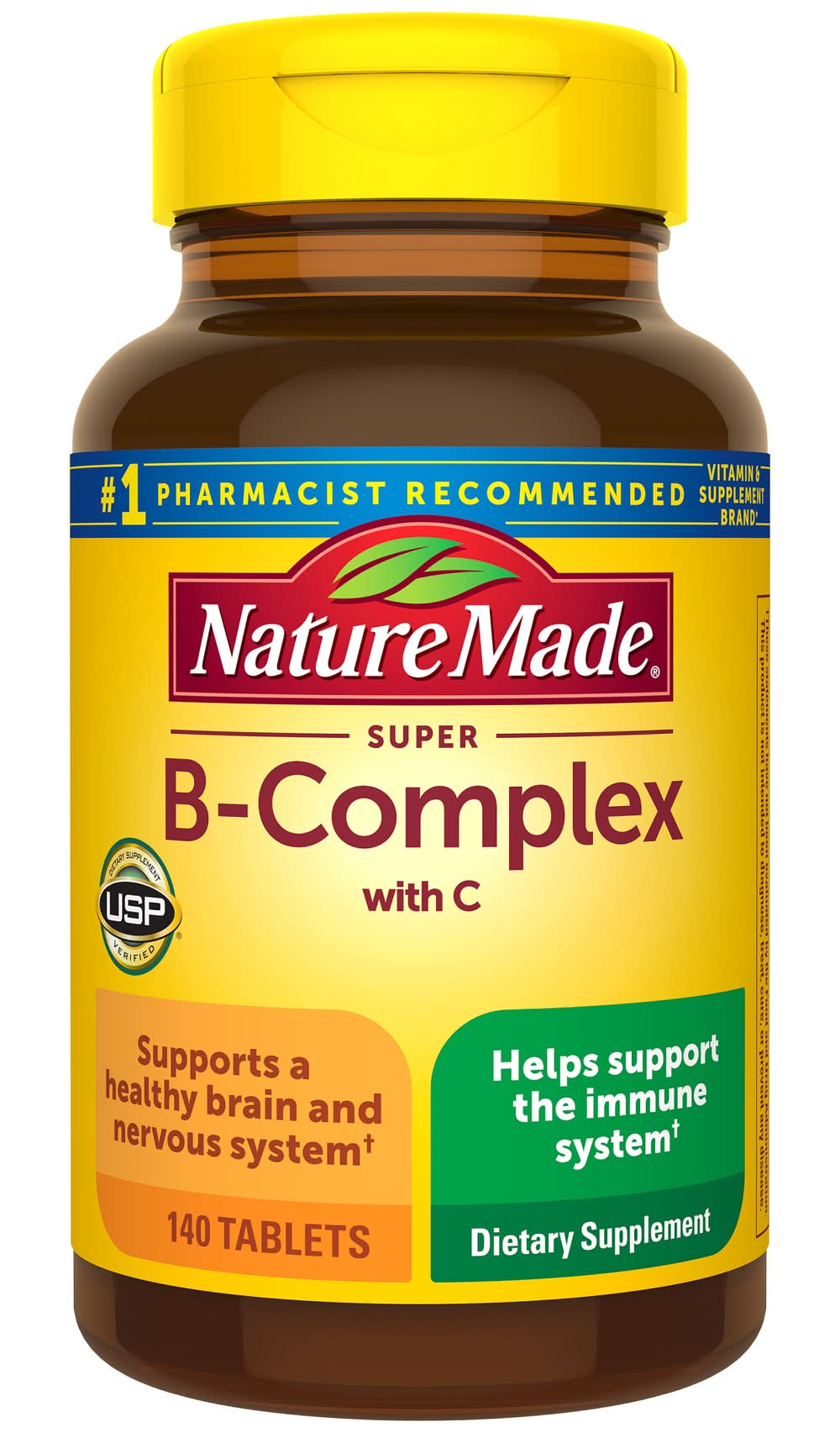 Nature Made Super B-Complex With C Tablets (140 ct)