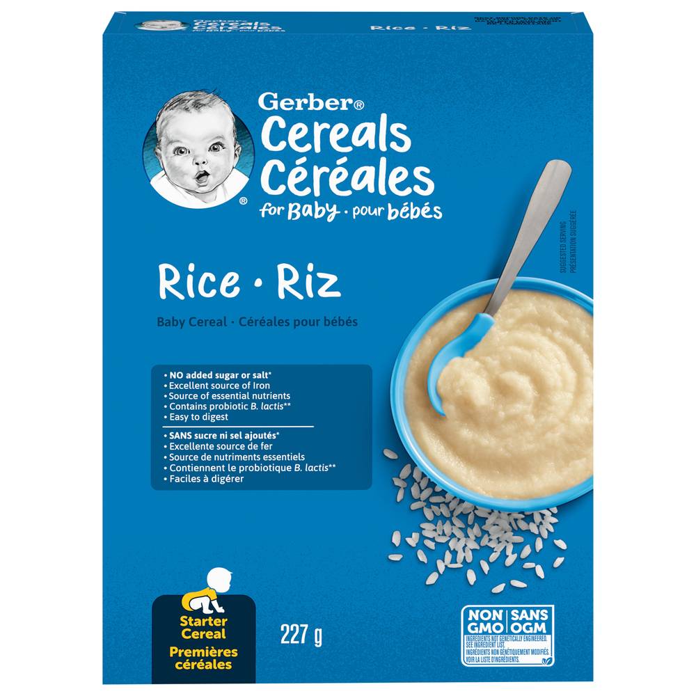 Gerber Rice Baby Cereal (227 g)