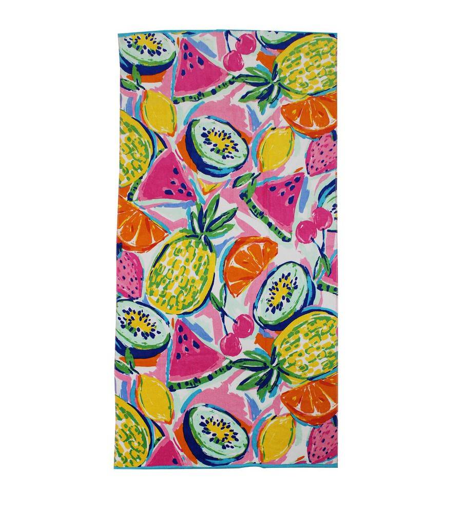 Mainstays Fruit Printed Beach Towel Delivery Near Me Order Online