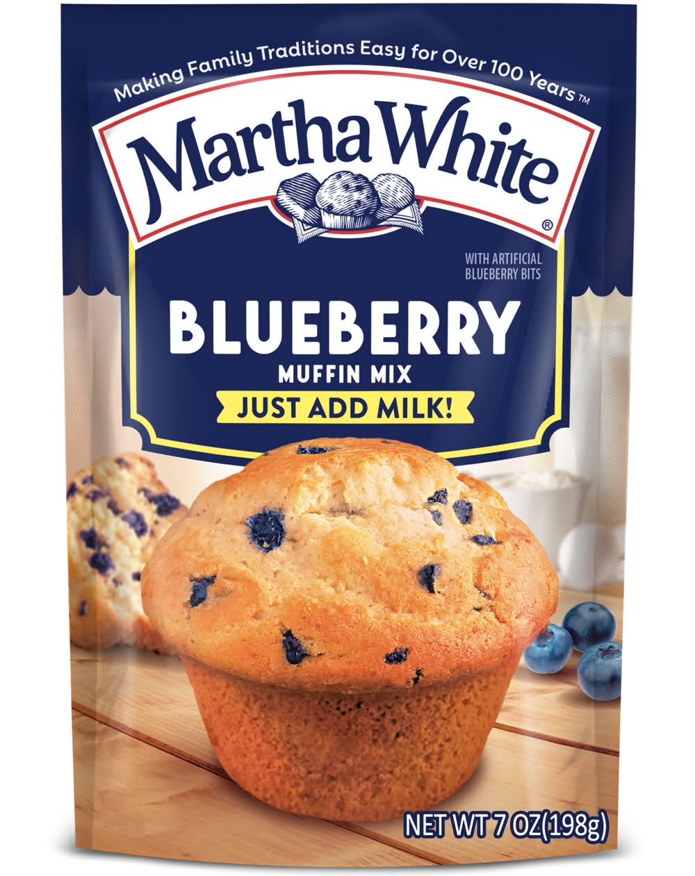 Martha White Muffin Mix, Blueberry (7 oz)