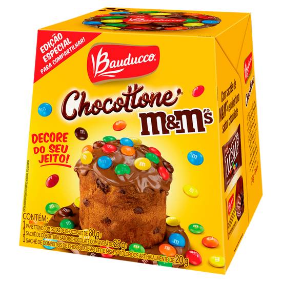 Bauducco mini chocottone m&m's (80 g)