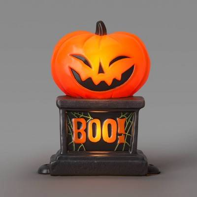 Lit Halloween Blowmold Pumpkin Tombstone - Hyde & EEK! Boutique™