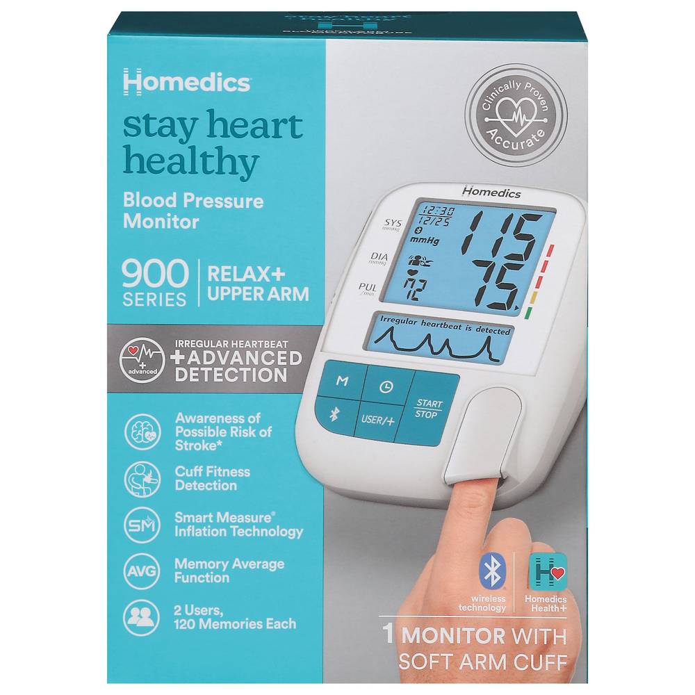 Homedics Blood Pressure Monitor