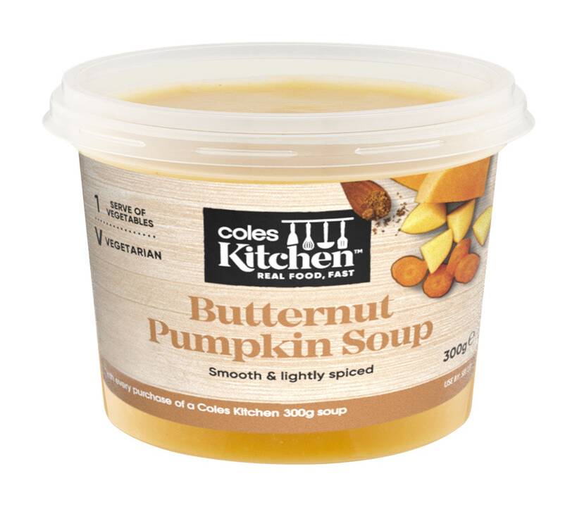 Coles Butternut Pumpkin Soup (300g)