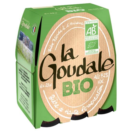 La Goudale - Bière blonde bio  (6 pièces, 1.5 L)