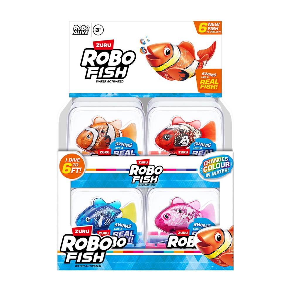ZURU Robo Alive, Robo Fish S3, Assorted
