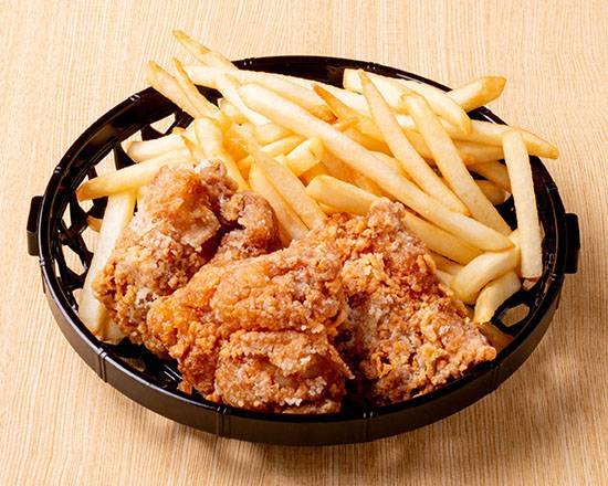 からポテ Karaage and French Fries