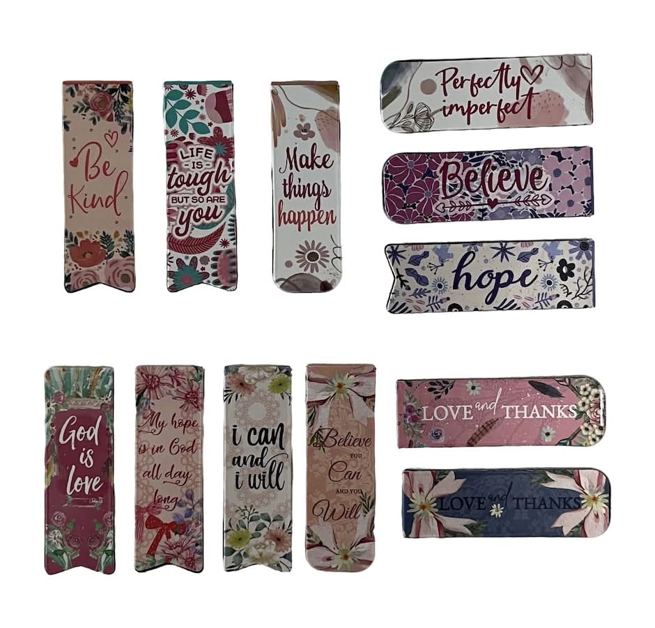 Jot Faith-Based Magnetic Bookmarks, 6-pc. Packs