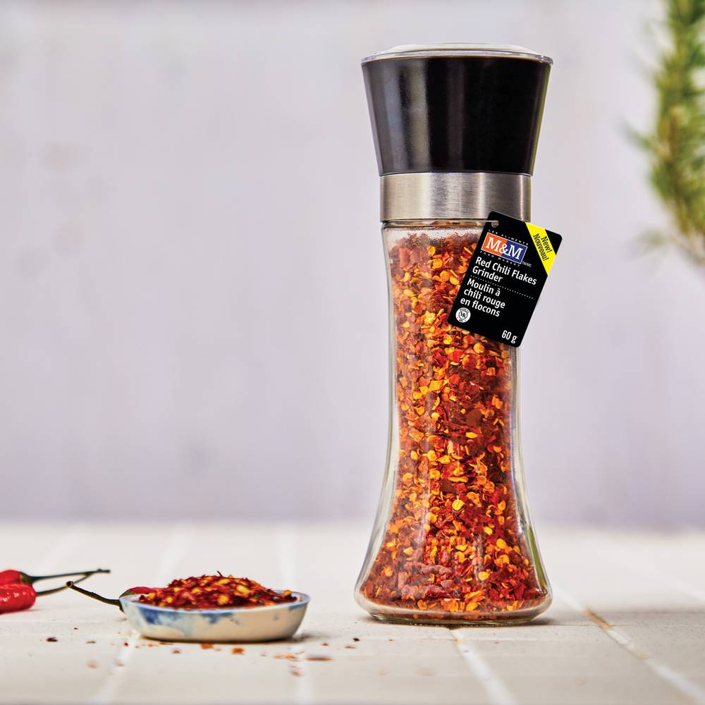 M&M Food Market · Red Chili Flakes Grinder (60g)