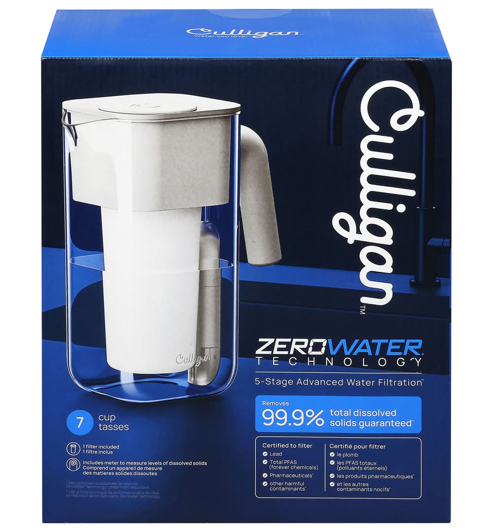 Culligan Pitcher With Zerowater Technology 7 Cup