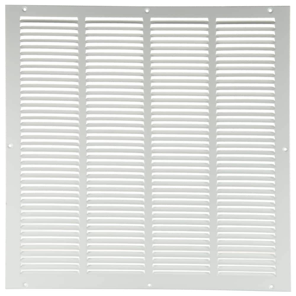 RELIABILT 20-in x 20-in Steel White Sidewall/Ceiling Grille | 7112020WH