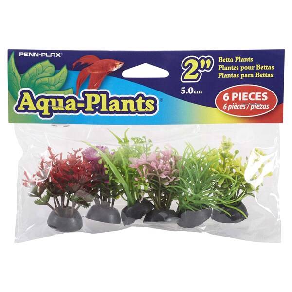 Penn Plax Aqua Plants 2'' Betta Plants (6 ct)