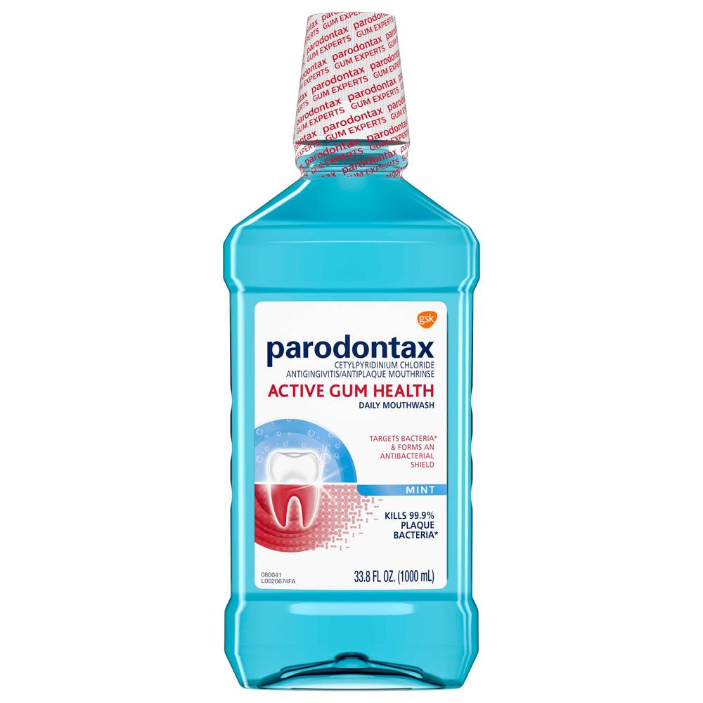 Parodontax Mouthwash Active Gum Health Mint