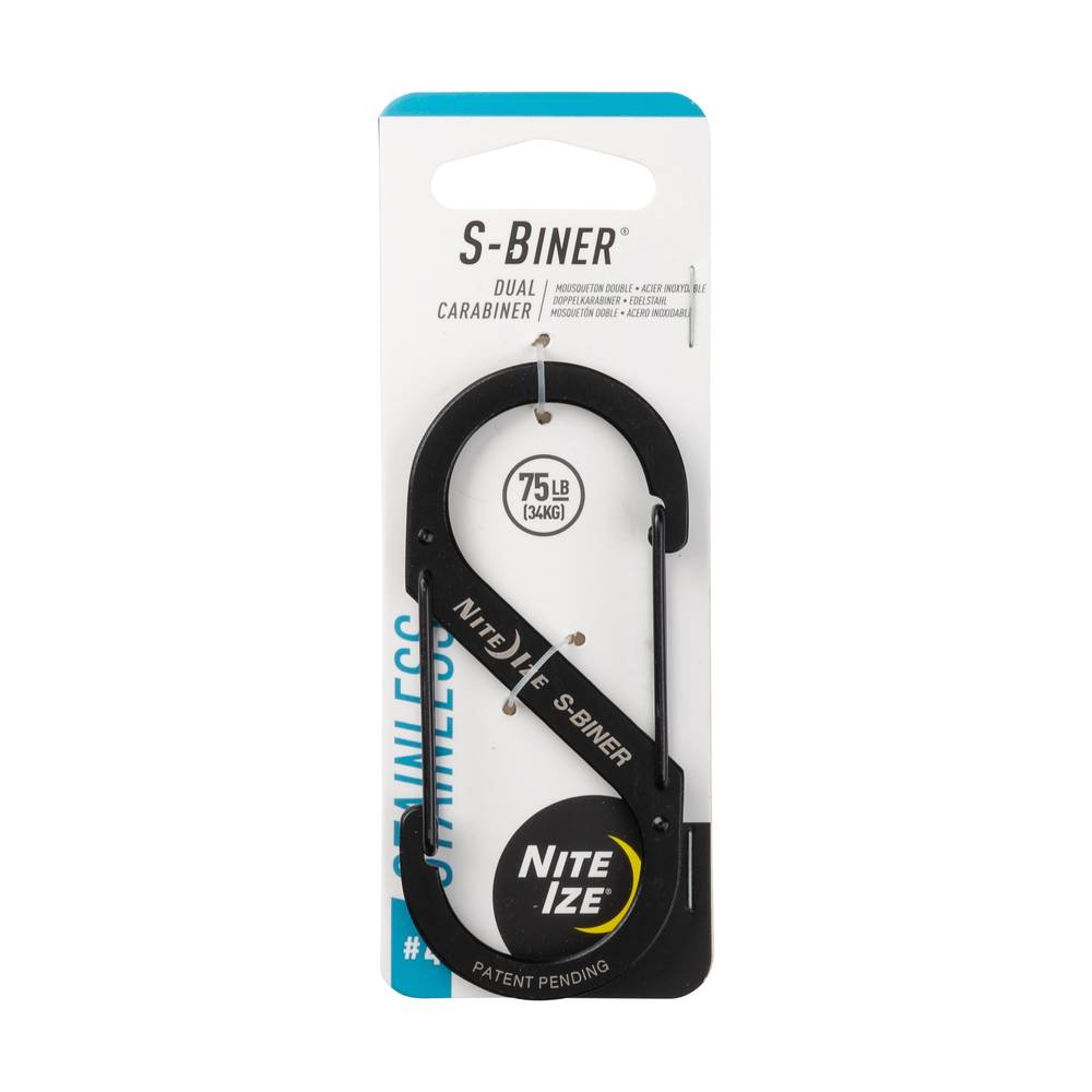 Nite Ize 3.5-in Oval Wire Carabiner | SB4-03-01S1