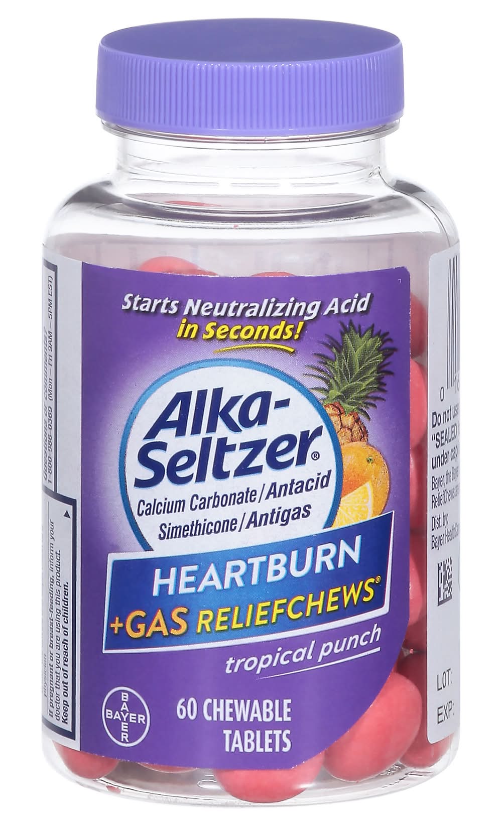 Alka-Seltzer Heartburn+Gas Reliefchews Chewable Tablets