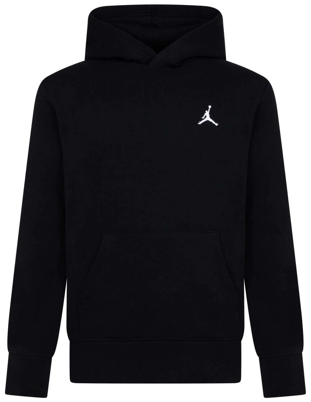 Jordan Kids' Brooklyn Fleece Pullover (Black, M)