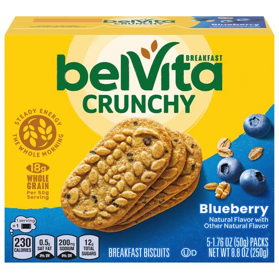 Belvita Breakfast Blueberry Biscuits (5 ct)