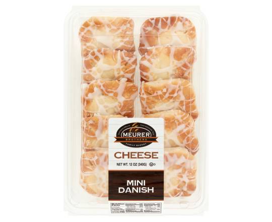 Meurer Brothers Bakery Mini Danish, Cheese (12 oz, 10 ct)