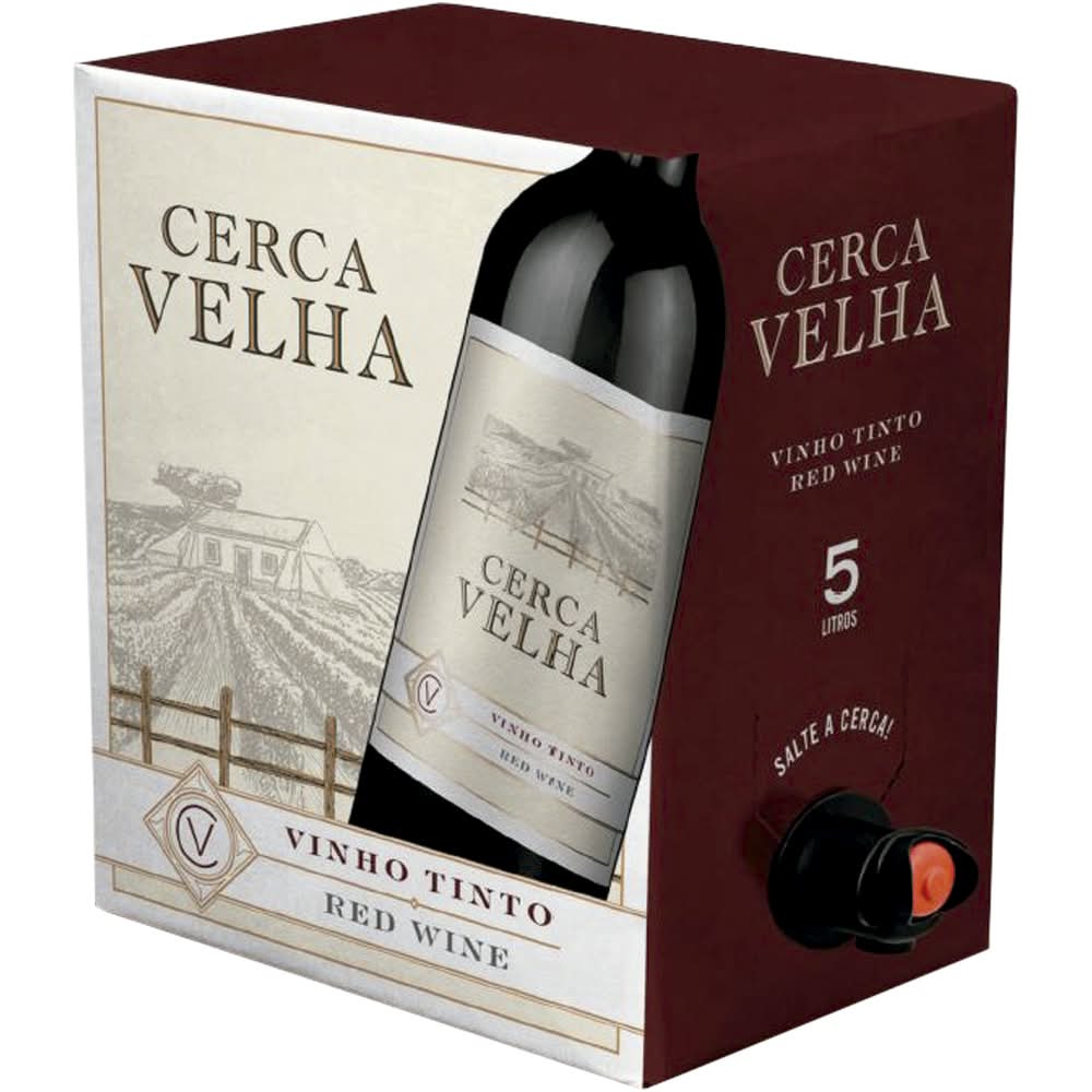 Cerca Velha - Vinho tinto, Bag in box de 5 l