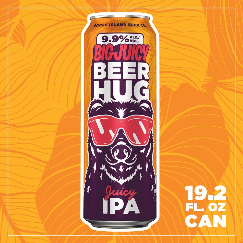Goose Island Beer Co. Big Juicy Beer Hug Imperial Ipa (19.2 fl oz)
