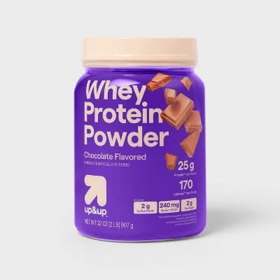 up&up Whey Protein Powder, Chocolate (32 oz)