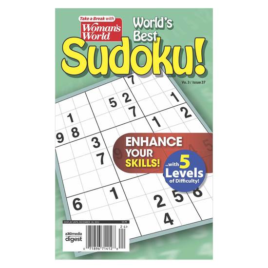 Woman's World Sudoku! Magazine