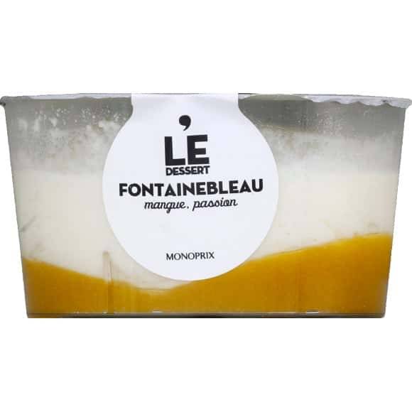 Monoprix Fontainebleau Mangue Passion Le Pot De 90G