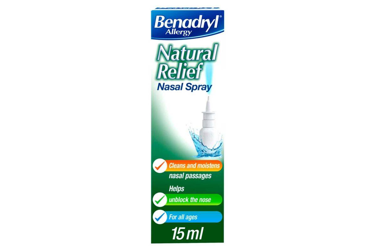 Benadryl Allergy Natural Relief Spray 15ml