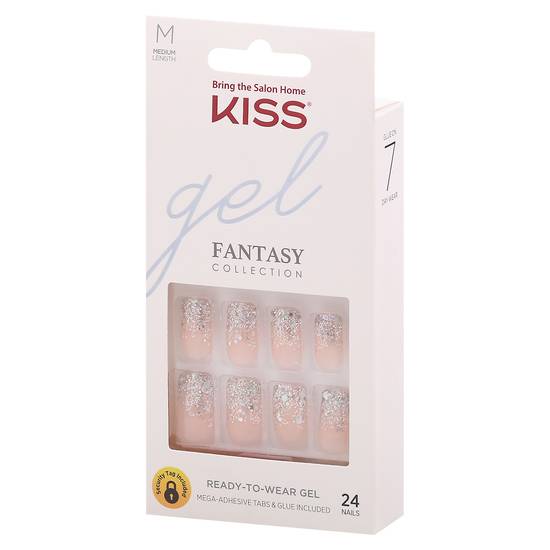 Kiss Medium Gel Fantasy Collection Nails