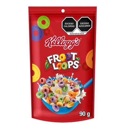 Kellogg's cereal froot loops (bolsa 90 g)