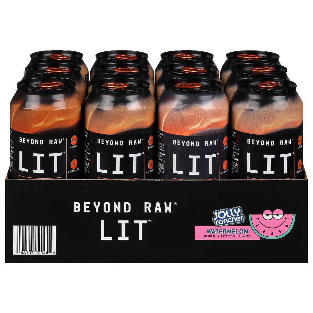 Beyond Raw Lit Watermelon Energy Drink (16 fl oz)