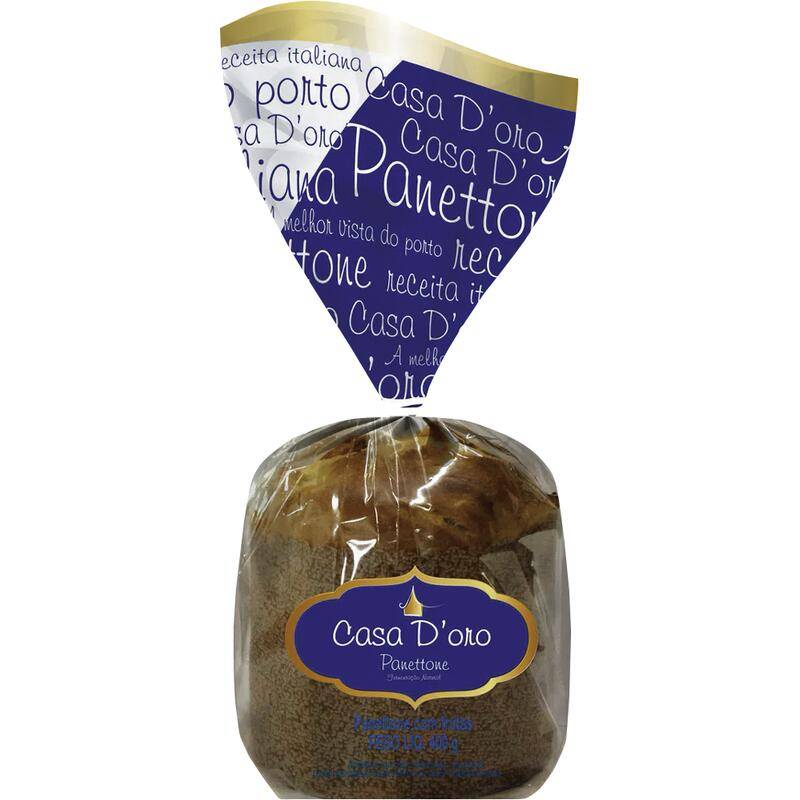 Casa d'oro panettone de frutas (400g)