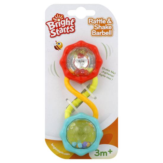 Bright Starts Rattle & Shake Barbell Baby Toy 0+