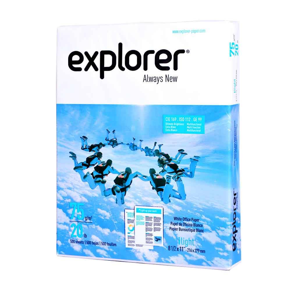 Explorer · Papel fotocopia