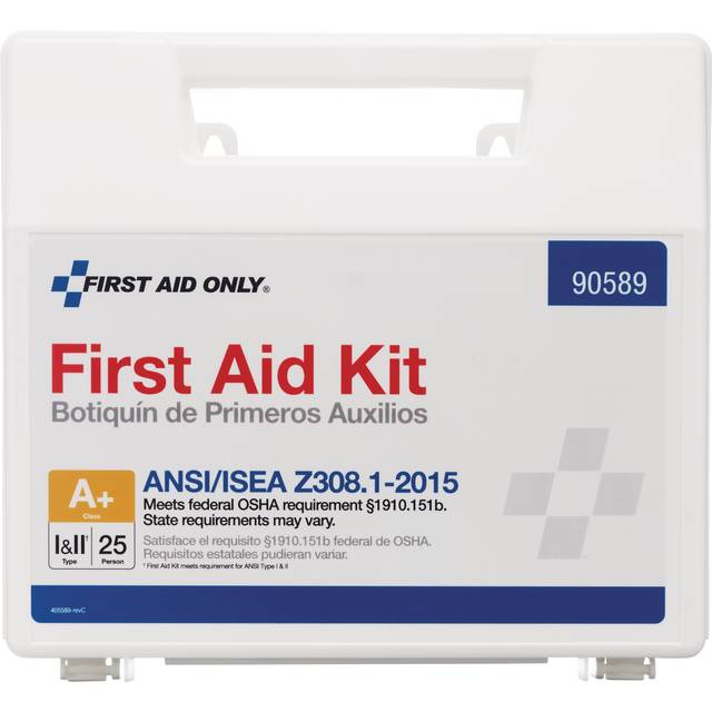 Cvs First Aid Kit Osha/Ansi Compliant 4 Pockets+136 Pcs