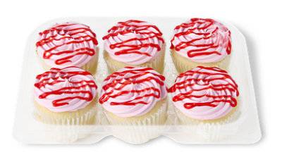 Strawbery Cupcakes 6 Count - Each
