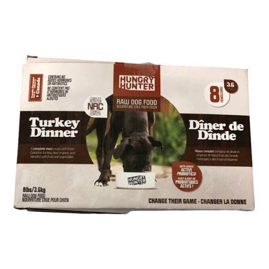 Hungry Hunter Turkey Dinner (3.6 kg)