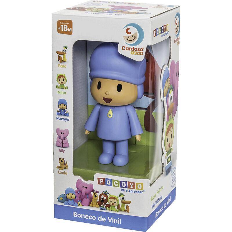 Cardoso toys boneco em vinil pocoyo (1 unidade)