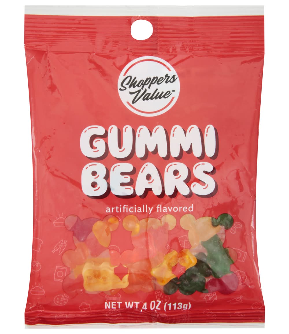 Shoppers Value Gummi Bears Candy (4 oz)