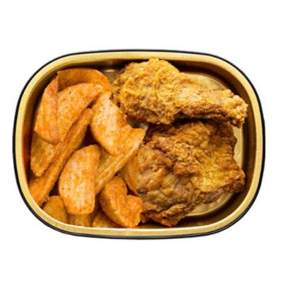 Deli Fried Chicken 2 Piece Meal Deal Hot - Each