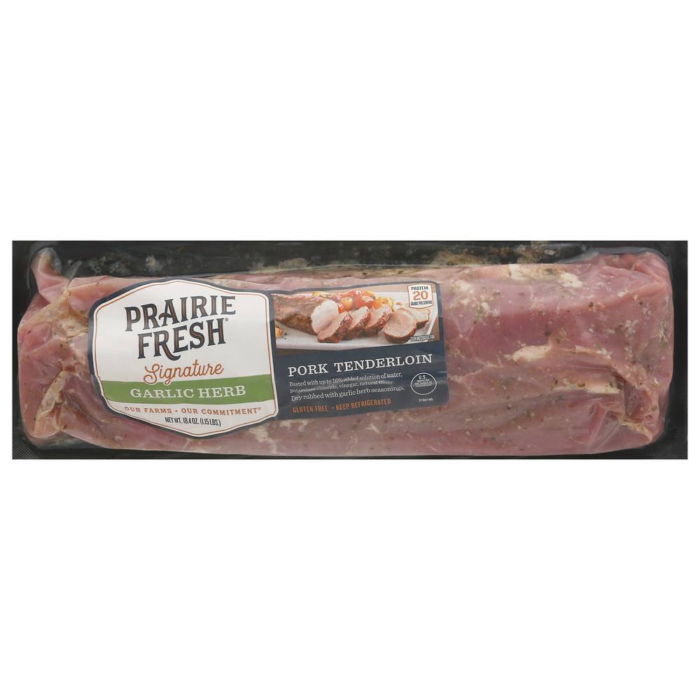 Prairie Fresh Signature Garlic Herb Pork Tenderloin (4.11 lbs)