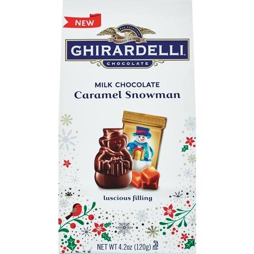 Order GHIRARDELLI Milk Chocolate Caramel Snowmen, 4.1 Oz Bag food online from CVS store, NESQUEHONING on bringmethat.com