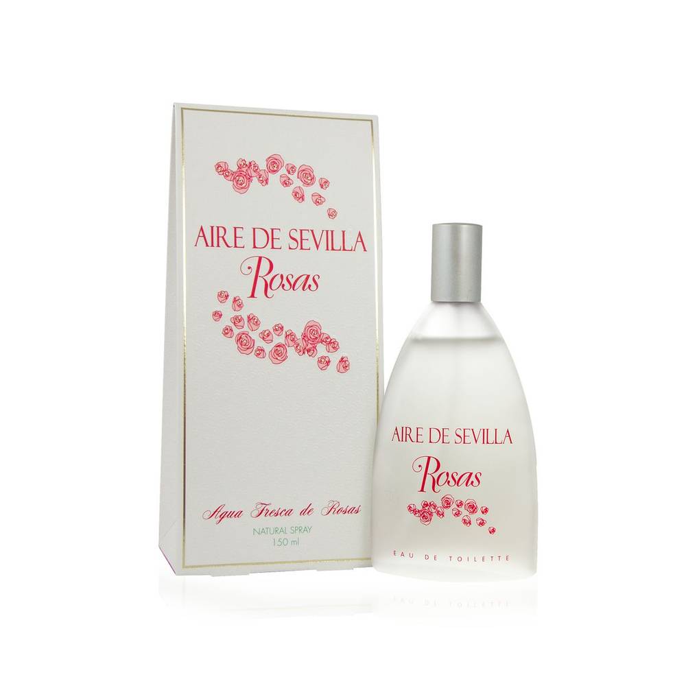 Agua de rosas AIRE DE SEVILLA frasco 150 ml