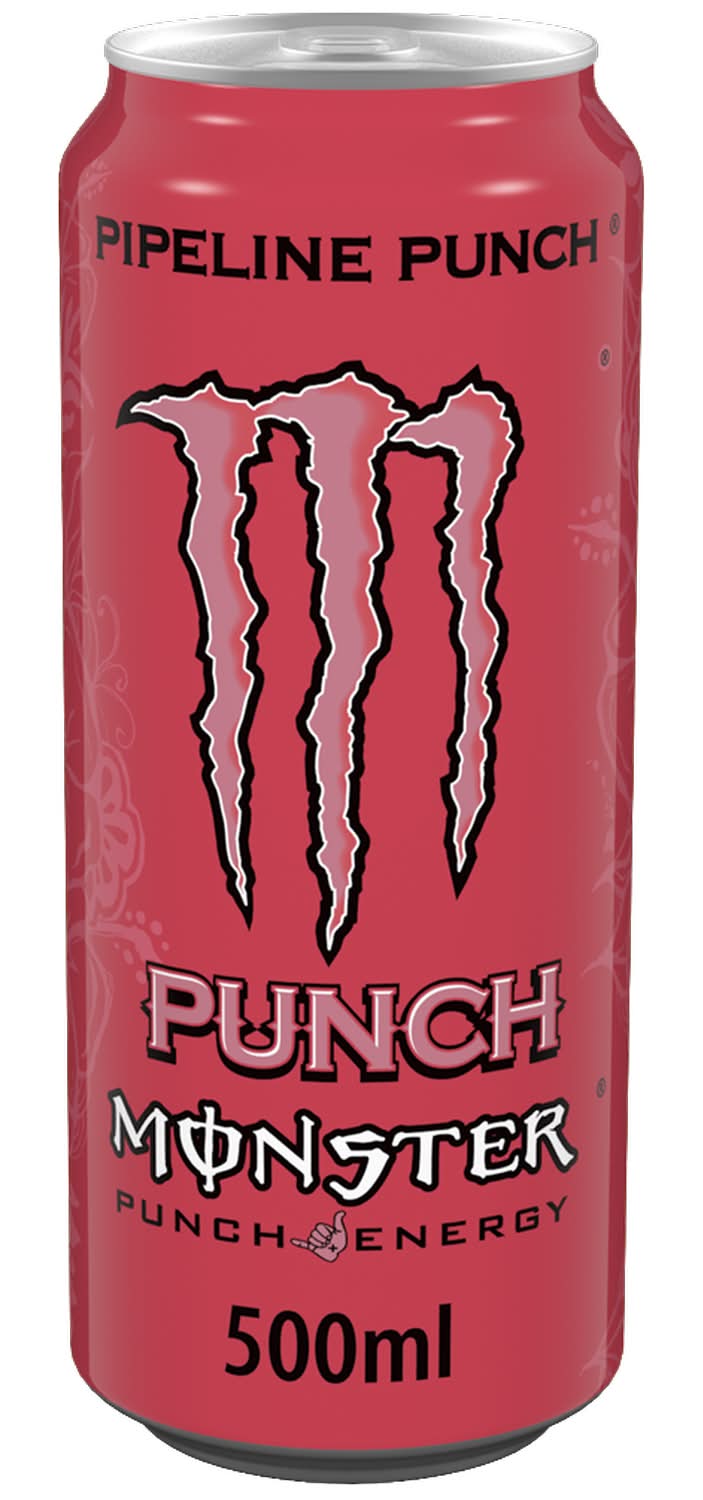 Monster Energy - Boisson énergisante, pipeline punch (500ml)
