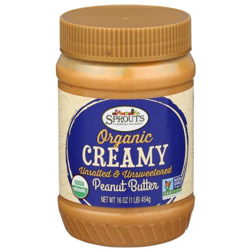 Sprouts Organic Smooth Peanut Butter