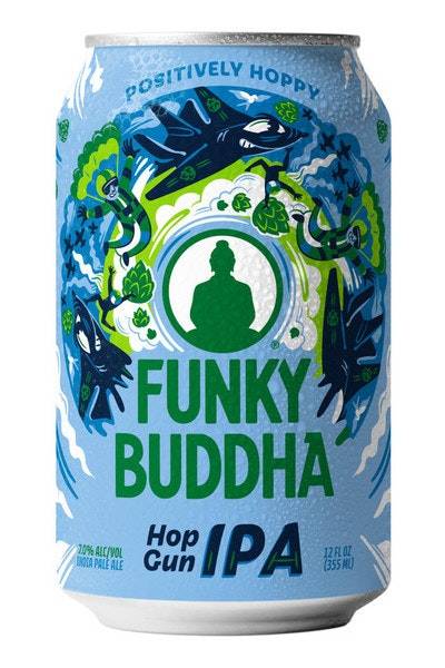 Funky Buddha Hop Gun Ipa Beer (6 pack, 12 fl oz)