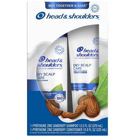 Head & Shoulders Paraben Free Dry Scalp Care Shampoo and Conditioner (23.4 fl oz, 2 ct)