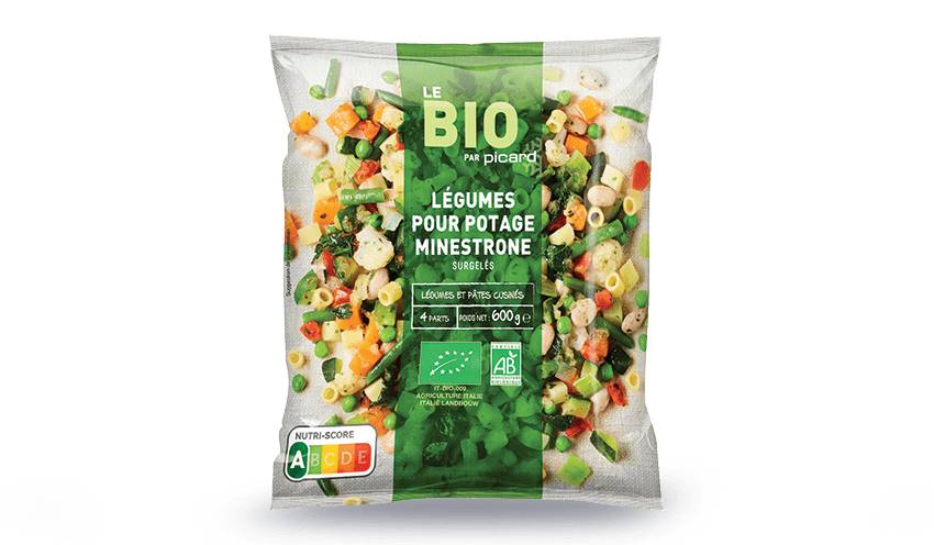 Légumes pour potage minestrone bio, Italie