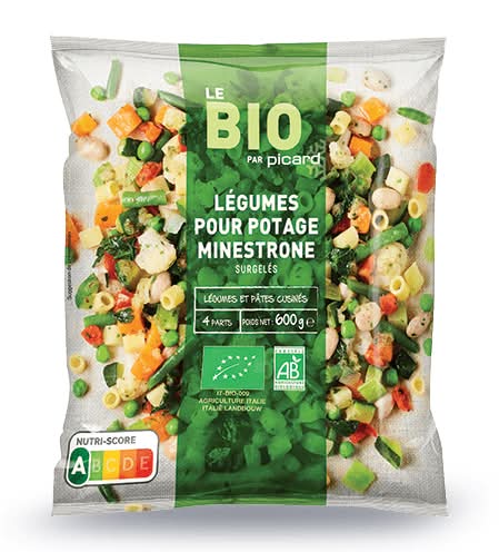 Légumes pour potage minestrone bio, Italie