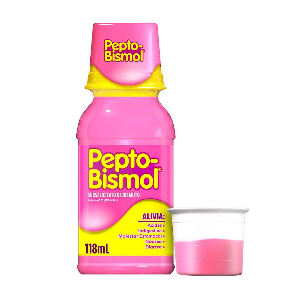 Pepto-bismol subsalicilato de bismuto suspensión oral